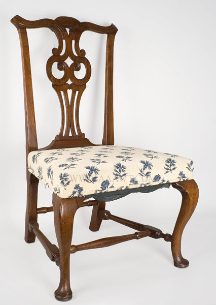Chair, Side Chair, Queen Anne
Salem, Massachusetts
Circa 1770, entire view